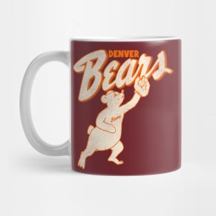 Defunct Denver Bears 50s Mascot Baseball Team Mug